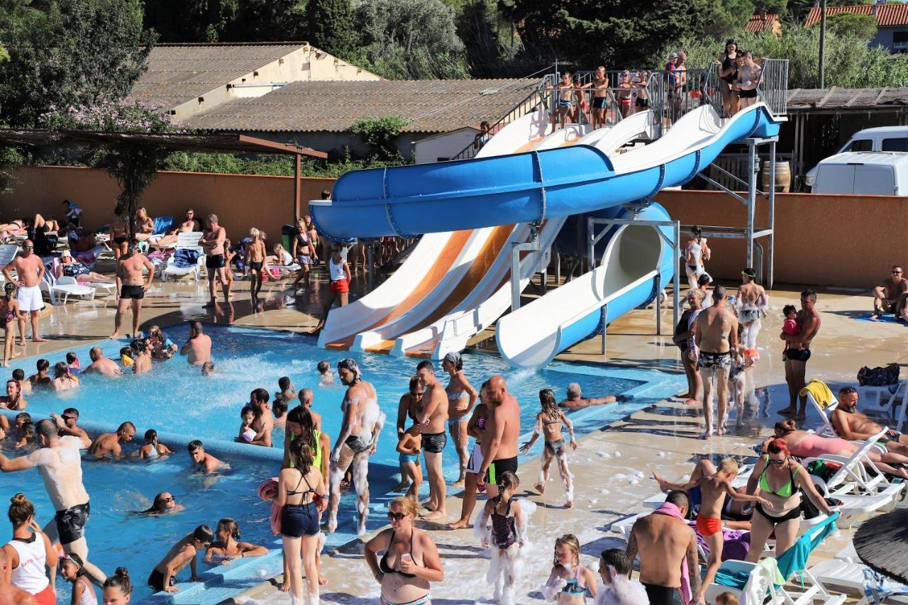 Camping L'Oasis Et California Hotel Le Barcarès Kültér fotó
