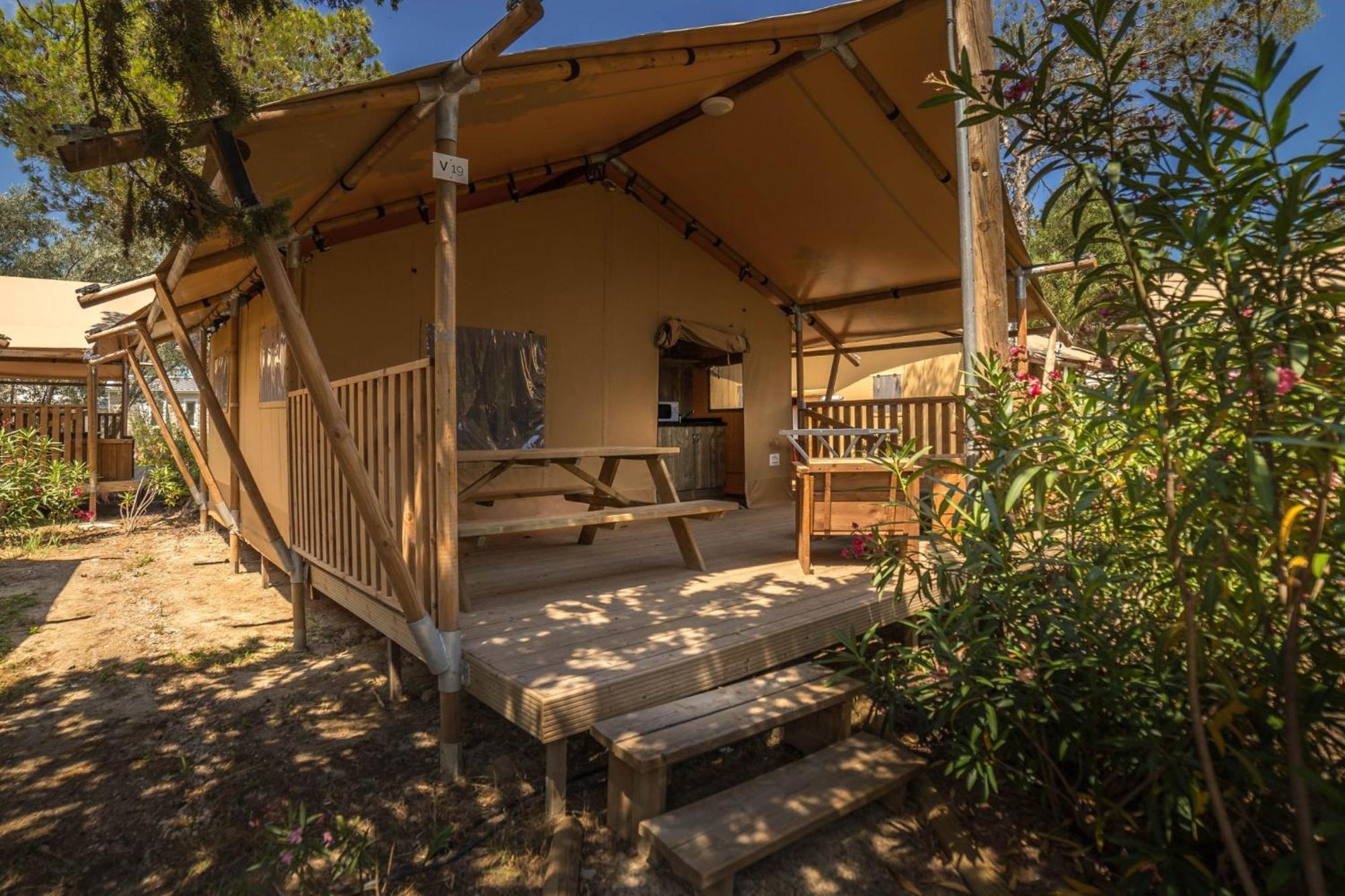 Camping L'Oasis Et California Hotel Le Barcarès Kültér fotó